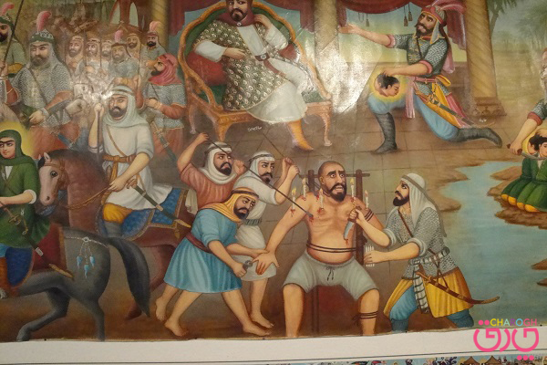 نقاشی قهوه خانه ای