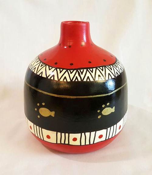 گلدان سفالی 