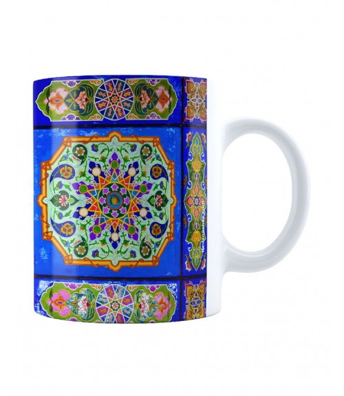 ماگ طرح کاشی