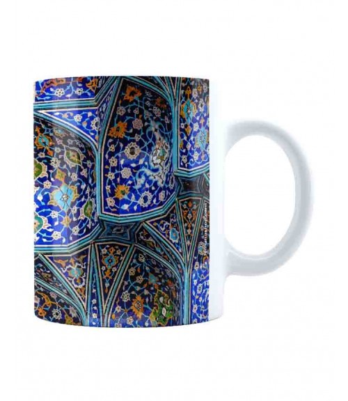 ماگ طرح کاشی