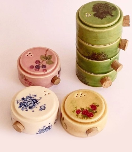 نمکدان دستساز سرامیکی سنتی