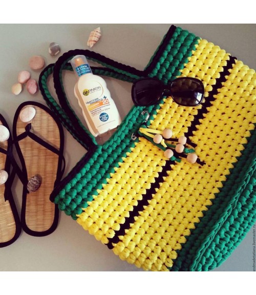 كيف شاد با رنگاي تابستوني، دست بافت