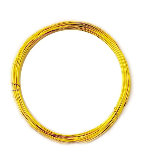 سیم مفتول برنجی سایز 1 طلایی