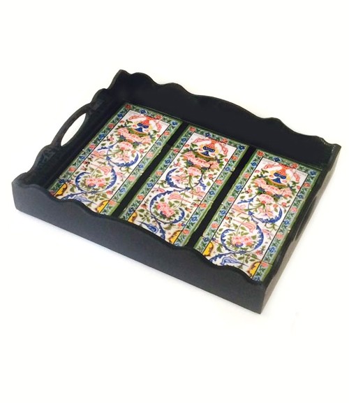سینی طرح کاشی